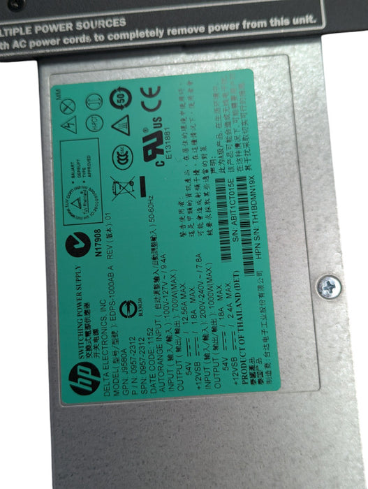HP J9574A E3800 48G-4SFP+ PoE Gigabit Managed Switch -