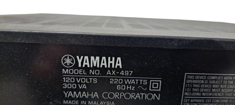 YAMAHA AX-497 Integrated Stereo Amplifier