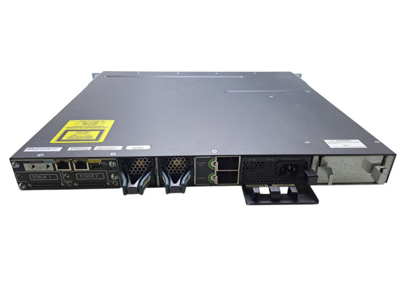 Cisco WS-C3750X-48P-S | 48-Port Gigabit PoE+ Switch | C3KX-NM-1G, 1x 715W AC