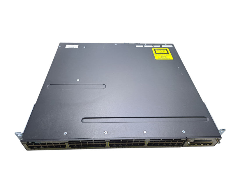 Cisco WS-C3750X-48P-S | 48-Port Gigabit PoE+ Switch | C3KX-NM-1G, 1x 715W AC