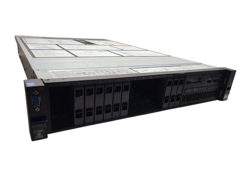 Lenovo X3650 M5 2U 2.5"| 2x E5-2640 v3 @2.6GHz, 32GB DDR4 M5210 RAID 2x PSU $