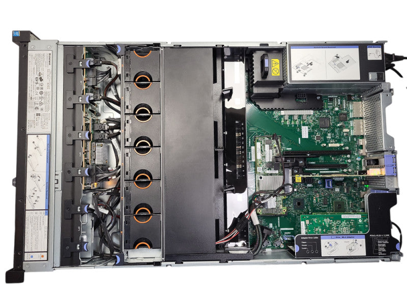 Lenovo X3650 M5 2U 2.5"| 2x E5-2640 v3 @2.6GHz, 32GB DDR4 M5210 RAID 2x PSU $