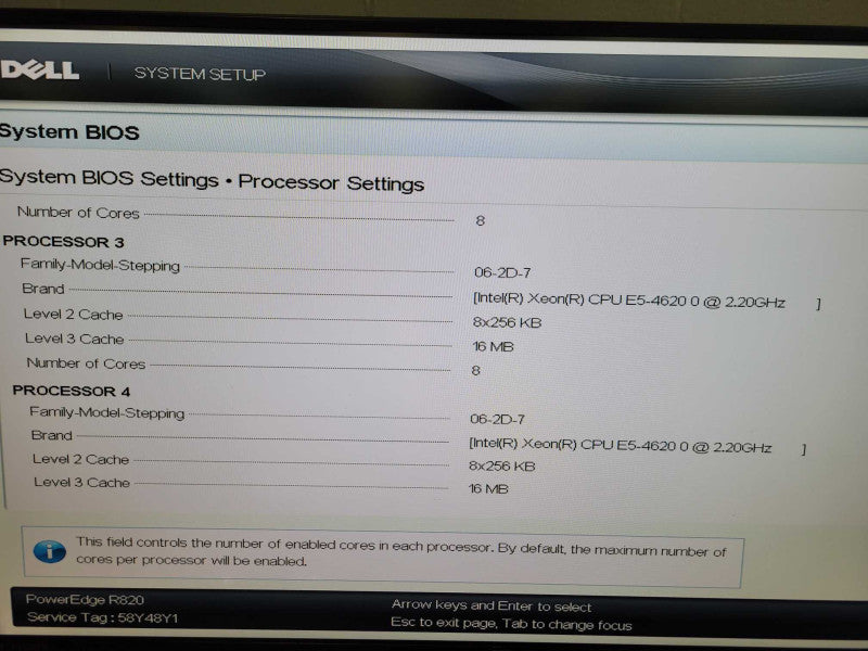 Dell PowerEdge R820 - 4x Xeon E5-4620 0 | 64GB RAM | NO HDD | PERC H710P %