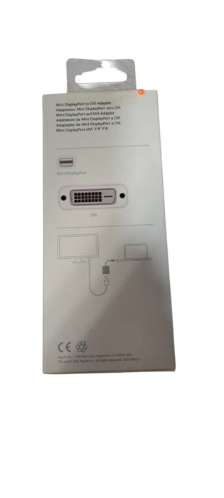 Genuine Apple A1305 Thunderbolt Mini Display Port to DVI Cable Monitor Adapter Q