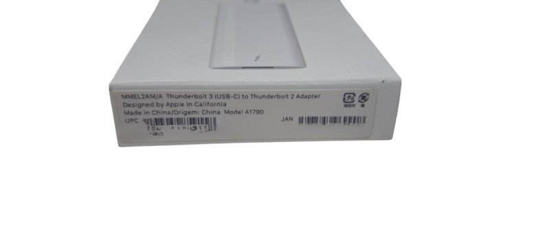 Genuine Original Apple USB-C 3 to Thunderbolt 2 Adapter MMEL2AM/A A1790 White Q