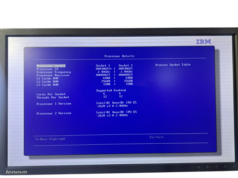 IBM X3550 M5 1U 8x 2.5"| 2x Xeon E5-2620 v3 @2.40GHz, 32GB DDR4, M5210 RAID