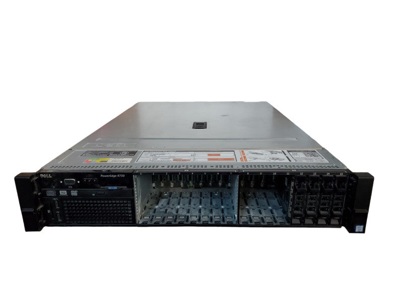 Dell PowerEdge R730 | 2x Xeon E5-2630 v3 | 64GB DDR4 | No HDD | H730 Min
