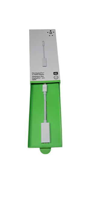 Belkin MINI DISPLAY PORT to HDMI ADAPTER - F2CD078 - Like New Q