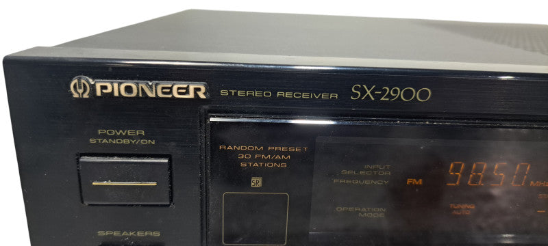 Pioneer SX-2900 Receiver HiFi Stereo Vintage Audio 2 Channel Phono Equalizer