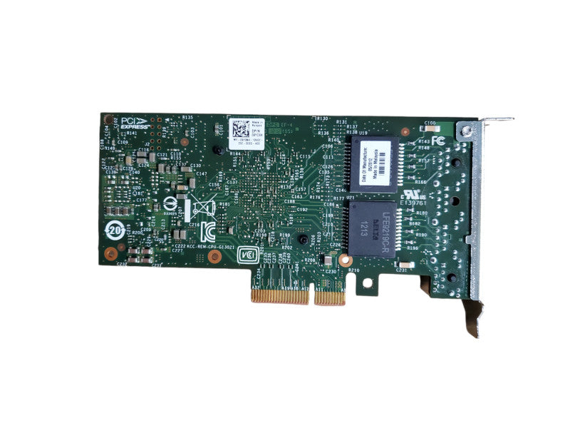Dell Intel I350-T4 1Gbe Quad Port Ethernet Server Adapter | 09YD6K