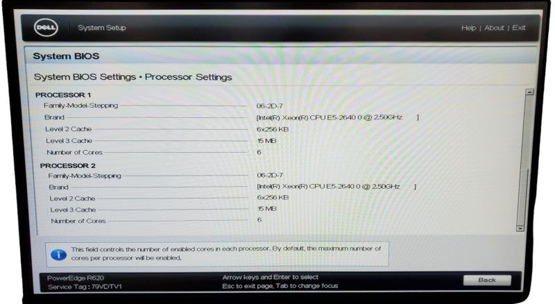 Dell PowerEdge R620 | 2x Xeon E5-2640 0 | 128GB DDR3 | No HDD | PERC H710