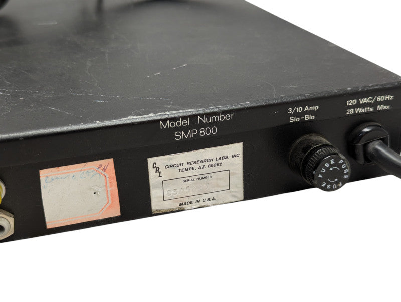 CRL Systems SMP-800 Stereo Modulation Processor SMP 800  -