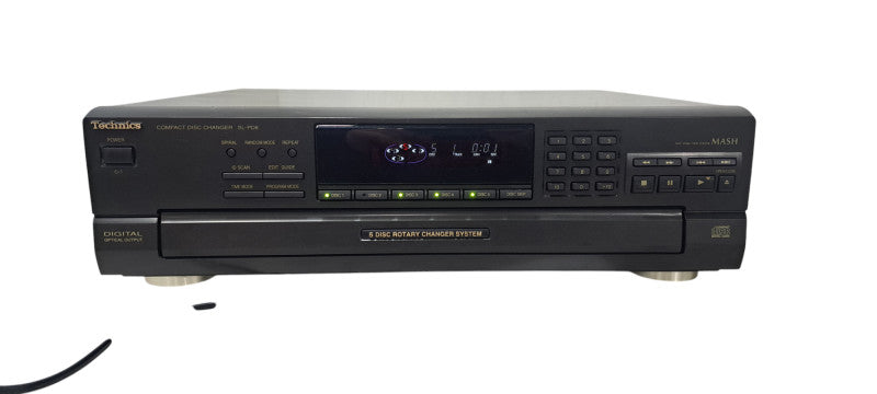 Technics Model SL-PD8 5 Disc CD Player Changer Carousel| No Remote