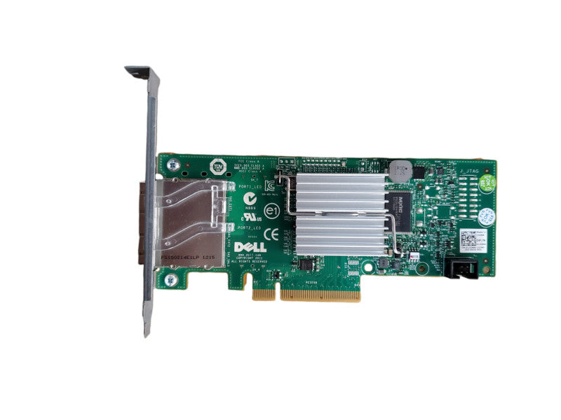 Dell H200E IT Mode 6Gb/s SAS/SATA PCIe HBA 2 Port Ext SFF-8088 | 012DNW
