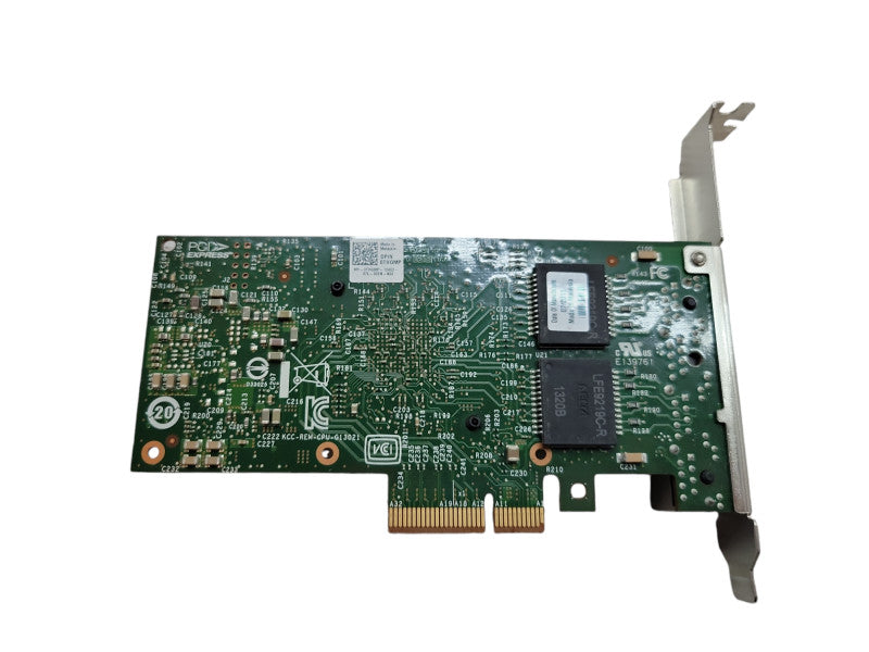 Dell 1GB Quad Port I350-T4 THGMP Ethernet Adapter Card - 0THGMP %