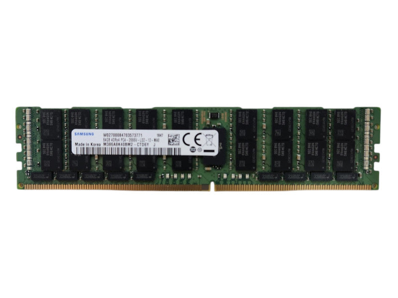 Samsung 64GB 4DRx4 PC4-2666V-LD2, DDR4, Server Memory Q