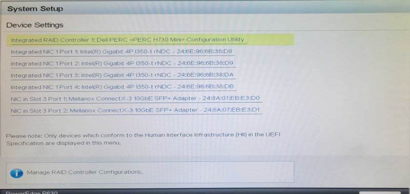 Dell R630 1U 2x Xeon E5-2667v4 3.20GHz 8C, 128GB DDR4, H730 Mini, 2x PSU 2.5" _