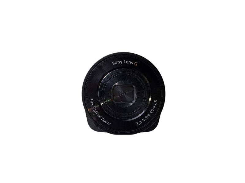 Sony Cyber-Shot DSC-QX10 Black Smartphone Smart Camera 4.45-44mm *READ*