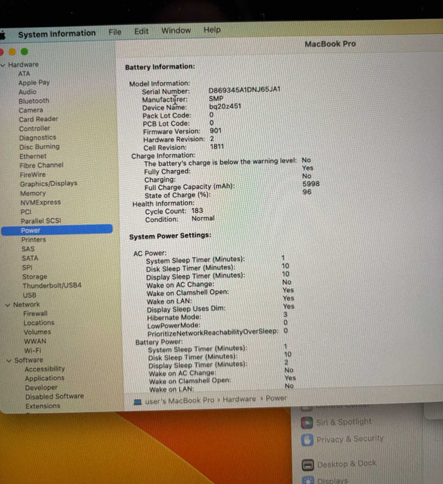 Apple MacBook Pro 15" 2019 Touch Bar i7-9750H Radeon PRO 555X 16GB RAM 512SSD