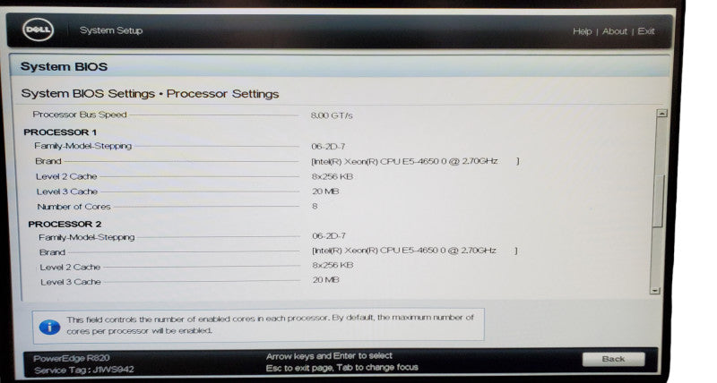 Dell PowerEdge R820 | 4x Xeon E5-4650 0 | 128GB DDR3 | No HDD | H710