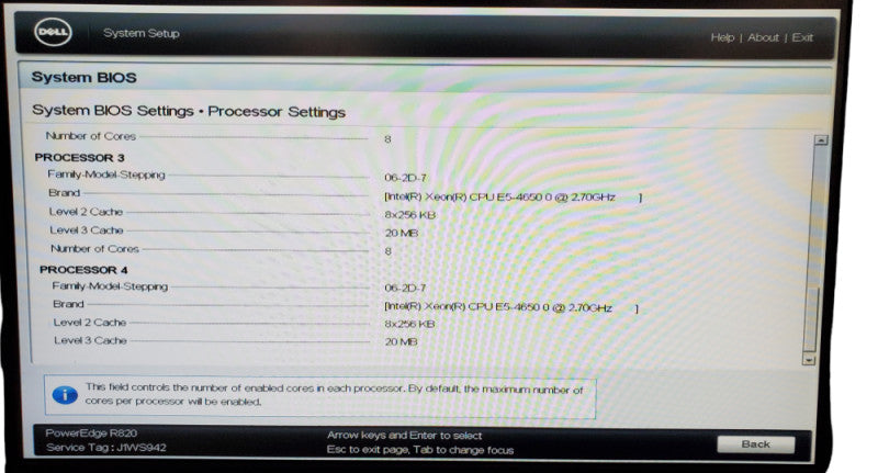 Dell PowerEdge R820 | 4x Xeon E5-4650 0 | 128GB DDR3 | No HDD | H710