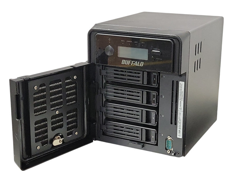 Buffalo TeraStation TS3400D0804 4-Bay NAS No HDD, w/ 4x HDD Trays, Read _