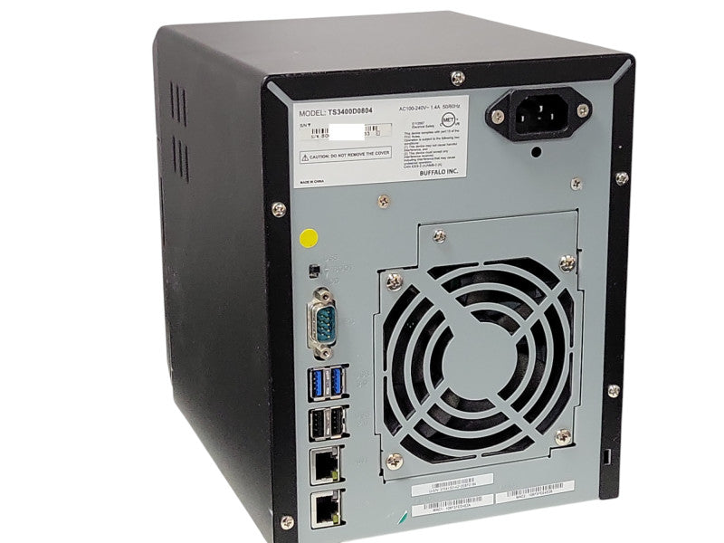 Buffalo TeraStation TS3400D0804 4-Bay NAS No HDD, w/ 4x HDD Trays, Read _