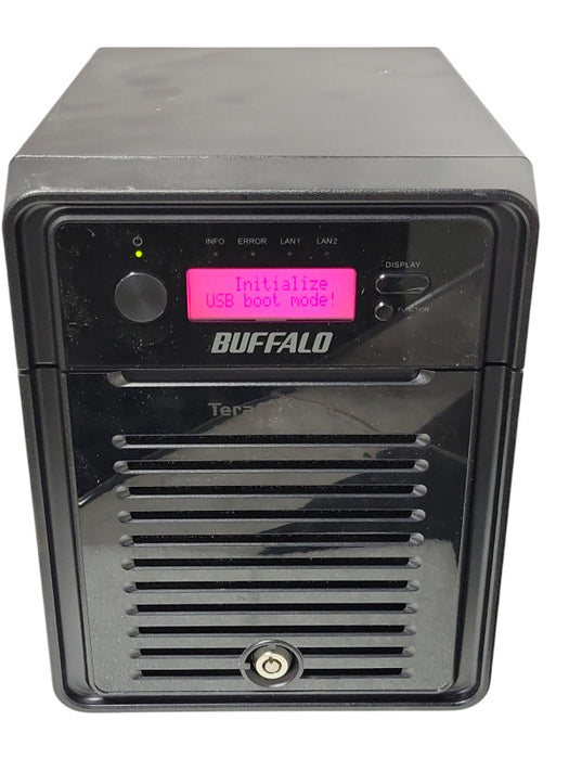 Buffalo TeraStation TS3400D0804 4-Bay NAS No HDD, w/ 4x HDD Trays, Read _