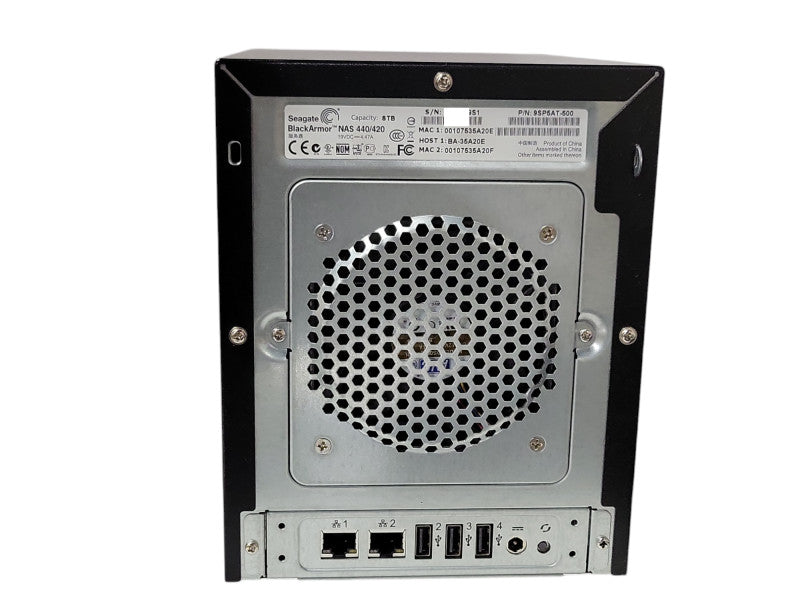 Seagate BlackArmor NAS 440/420 4-Bay NAS No HDD/Caddies, READ _