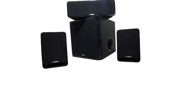 Yamaha Sound Set: 1xSubwoofer Speaker NS-SW20 & 2x NS-B20 , 1x NS-C20 Side & Center Speakers