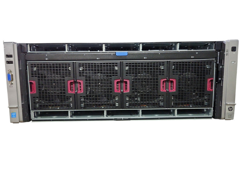 HP DL580 Gen9 4U , 4x E7-8880 V3 2.30Ghz, 256GB DDR4, P830i, 2x PSU, No HDD