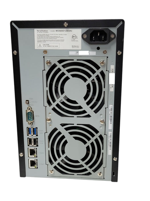 Buffalo terastation WS5600D1206SR2 6-Bay NAS, No HDD/Caddies, READ _