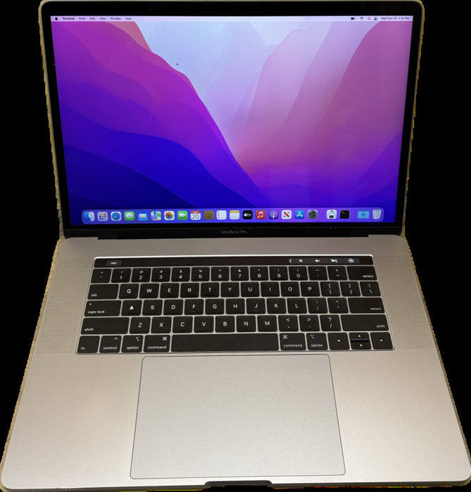 Apple MacBook Pro 15" 2019 Touch Bar i9-9880H RADEON PRO 560X 16GB RAM 512SSD
