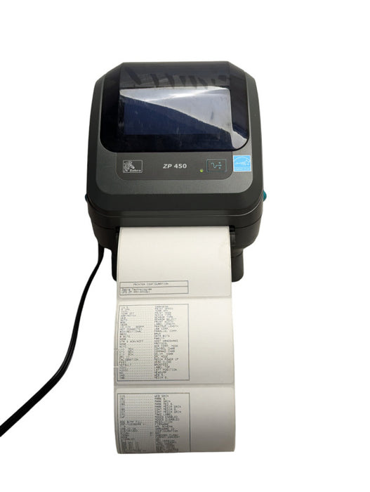 Zebra ZP 450 ZP-0501-0000A Thermal Label Printer  -