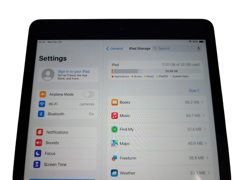 Apple iPad 7th Gen - 32GB - Black [Read] (