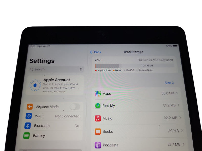 Apple iPad 7th Gen - 32GB - Black (