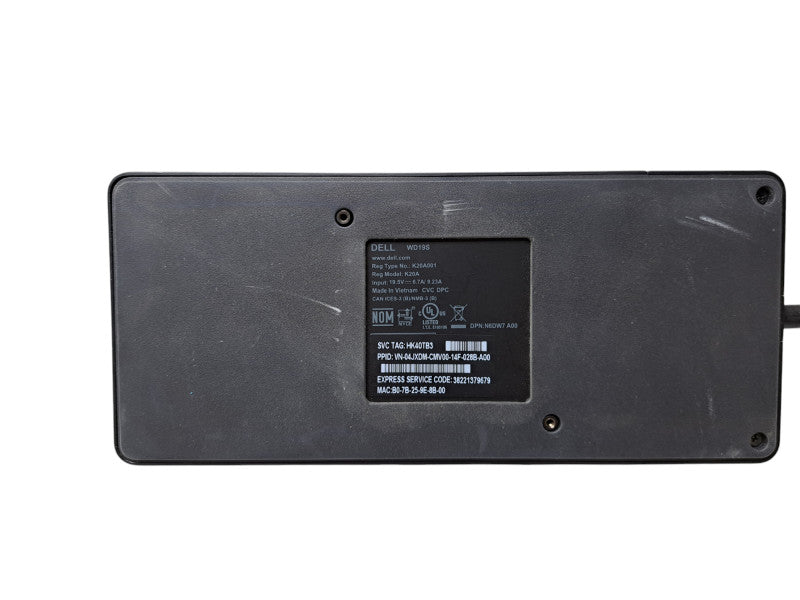 Dell WD19S (K20A001) USB Type-C Docking Station | Tested