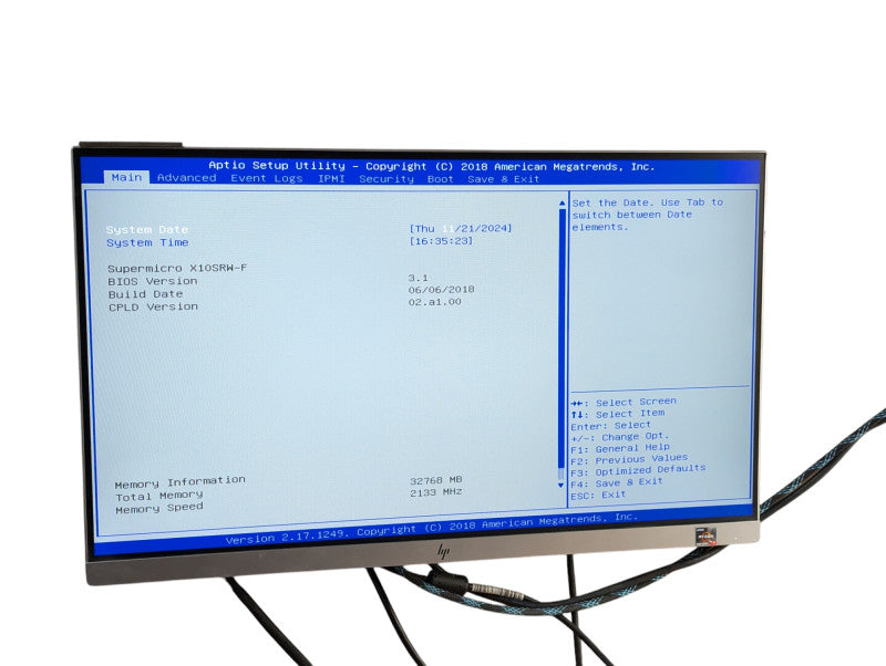 Supermicro 1U CSE-112 X10SRW-F Intel Xeon E5-1650 v4 @ 3.60Ghz 32GB RAM  -