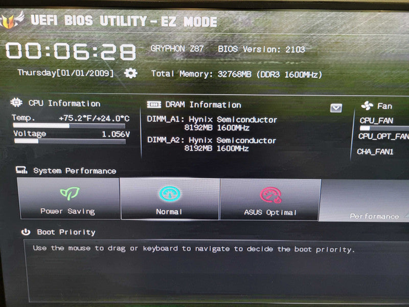 ASUS GRYPHON Z87  | 32GB RAM  | IO Plate Q%