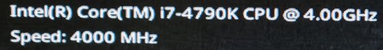 Intel Core i7-4790K @ 4.0Ghz [SR219] Q%