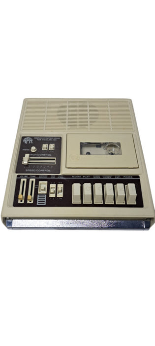 American Printing House 5198A Variable Speed Cassette Deck Tape Recorder Q