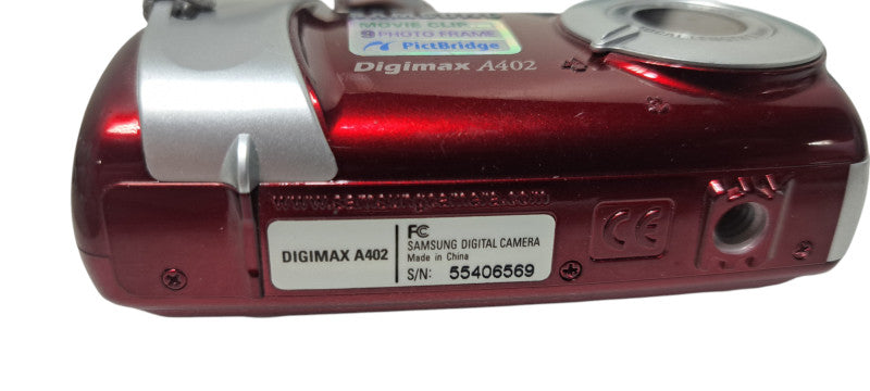 Samsung Digital Camera Digimax A402 4.0MP