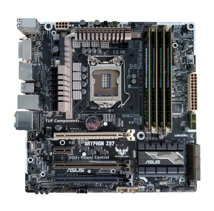 ASUS Gryphon Z97 Motherboard, No CPU, 32GB DDR3 w/ I/O Shield  _