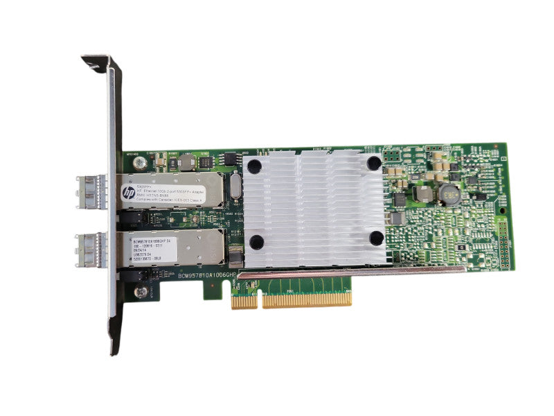 HP 652503-B21 530SFP+ 10GB 2-Port NIC 656244-001 652501-001 Both brackets !