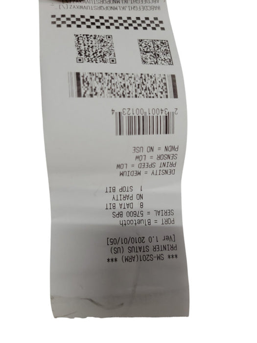 Star PORTI-SC40N Bluetooth Receipt printer w/ Power adapter _