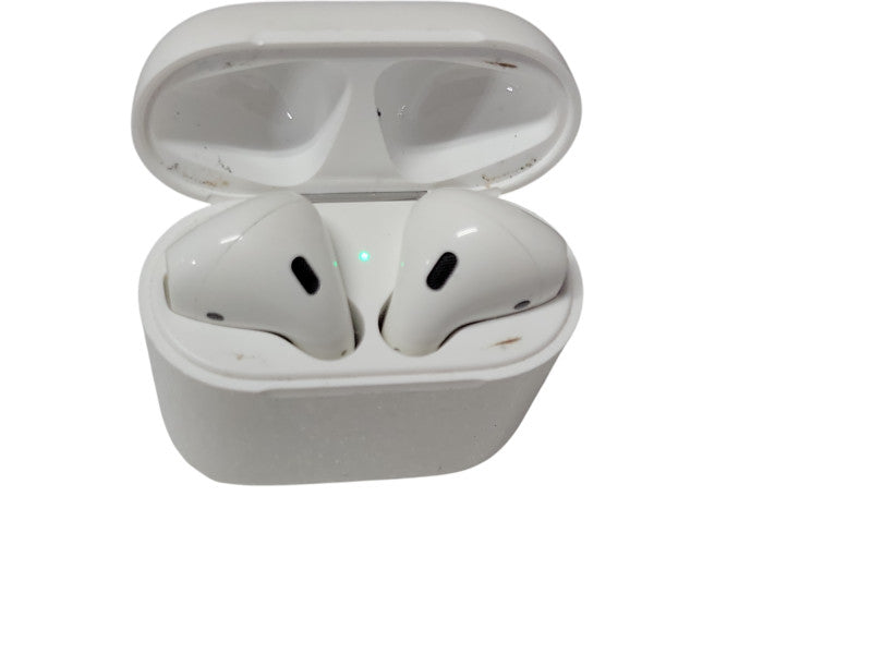Apple 2nd generation  AirPods Case And Both Buds A1602 A2031 & A2032 White _