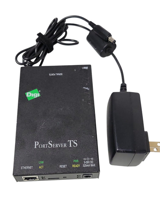 DIGI PortServer TS 2 RS-232 9-30V 50000836-14 with AC power supply, SEE _