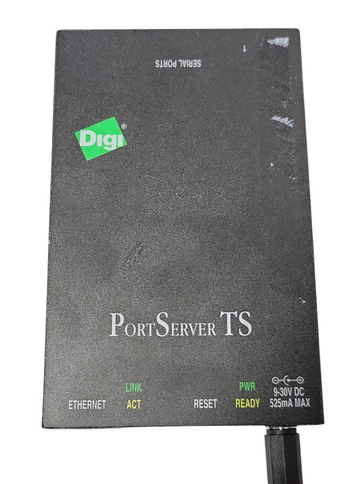 DIGI PortServer TS 2 RS-232 9-30V 50000836-14 with AC power supply, SEE _