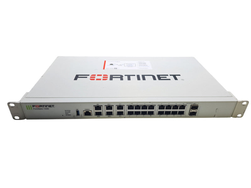 Fortinet FortiGate 100E FG-100E | 16-Port Gigabit Firewall Security Appliance