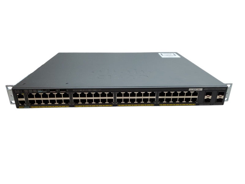 Cisco WS-2960X-48FPS V05 | 48-Port Gigabit PoE+ 740W Switch | 4x SFP